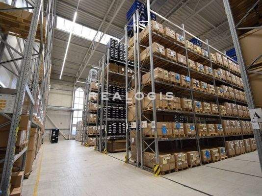 Innenansicht Hochregallager Halle 4