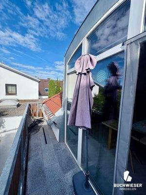 Dachterrasse mit Aussicht