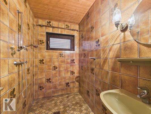 Dusche Gartengeschoss