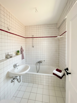 Badezimmer der Wohnung Nr. 1