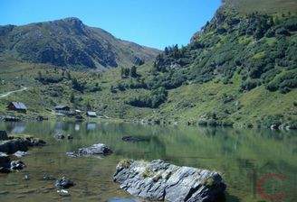 Falkertsee, dahinter Falkert