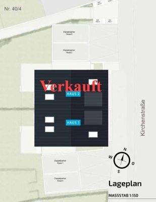 Lageplan Haus 1