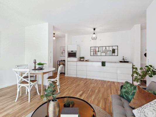 Wohnbereich Musterwohnung