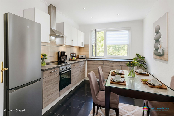 Küche - virtually staged