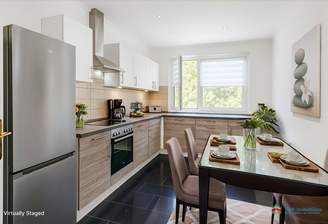 Küche - virtually staged