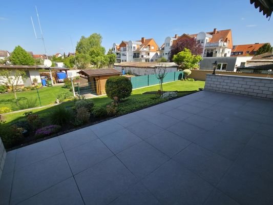 Blick von Terrasse