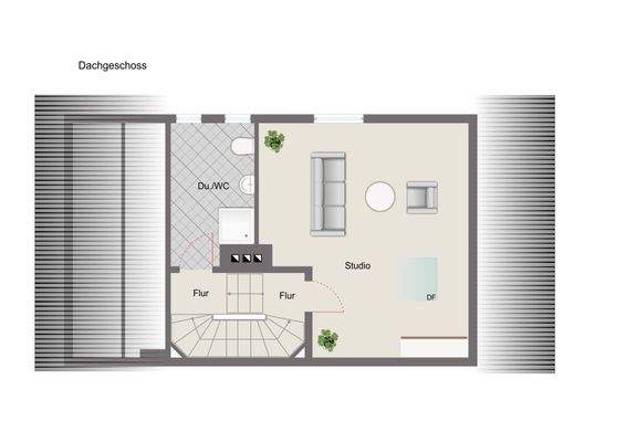 Grundriss Dachgechoss