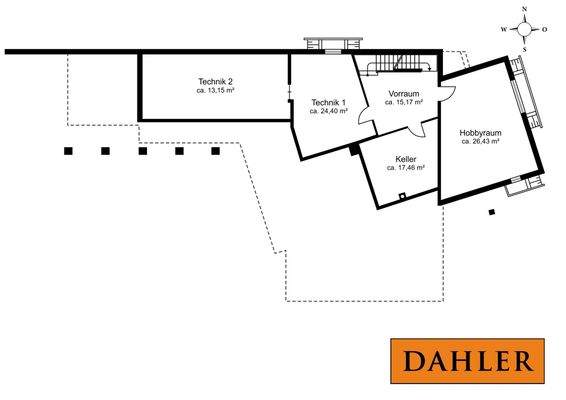 Grundriss Kellergeschoss
