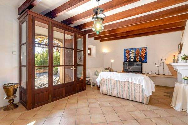 Traditioneller Eingang zum Haus