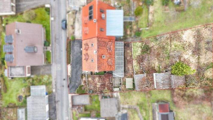 Vogelperspektive nah