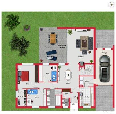 Grundriss Erdgeschoss