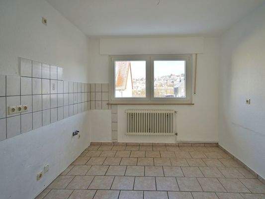 Küche mit Bewegungsfreiheit