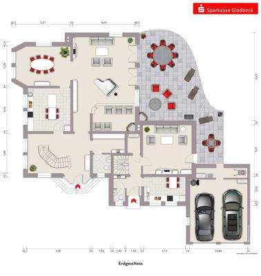 Exposeplan Erdgeschoss