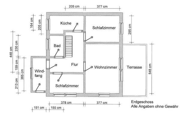 Grundriss Erdgeschoss