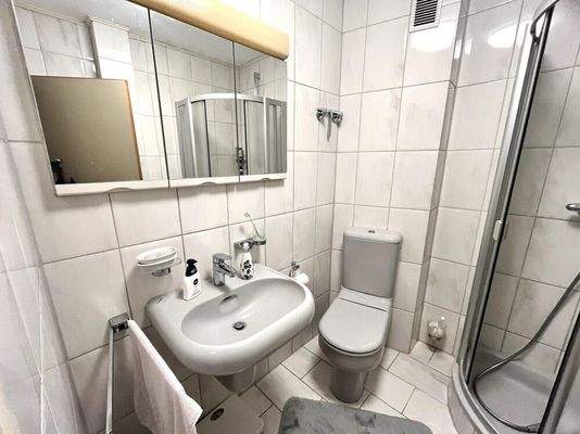 Gäste-WC mit Dusche