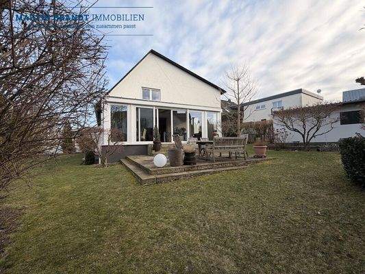 Blick auf den Wintergarten