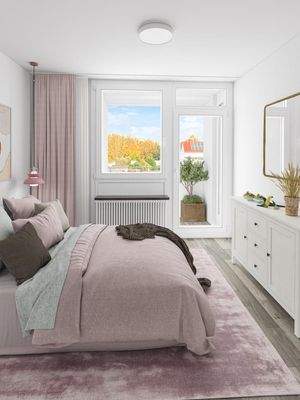 Schlafzimmer visualisiert