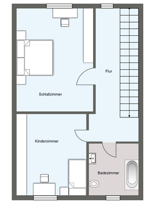 Grundriss Obergeschoss