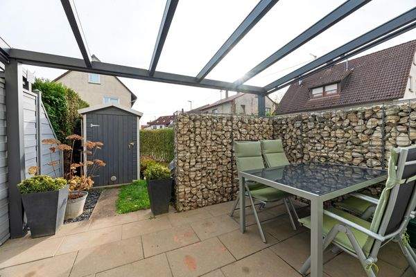 Überdachte Terrasse