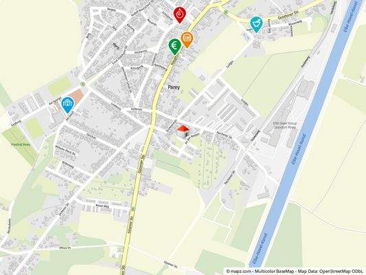 Geolyzer Kartenausschnitt