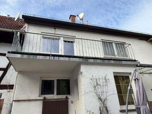 Außen Balkon Ansicht