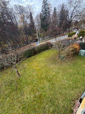 Gartenansicht vom Balkon OG