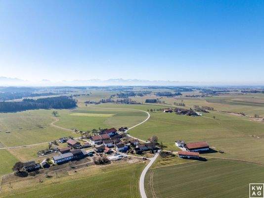 Ort mit Alpenpanorama 20