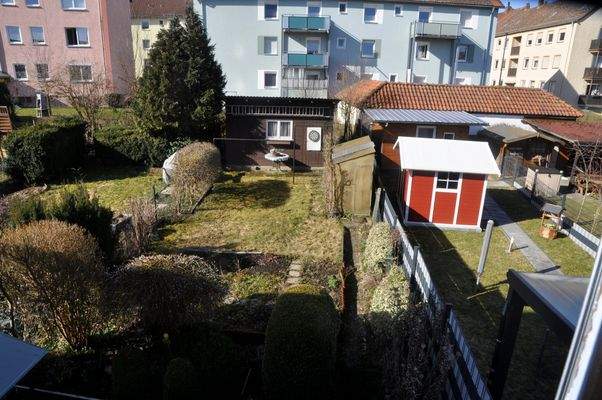 Blick in den Garten