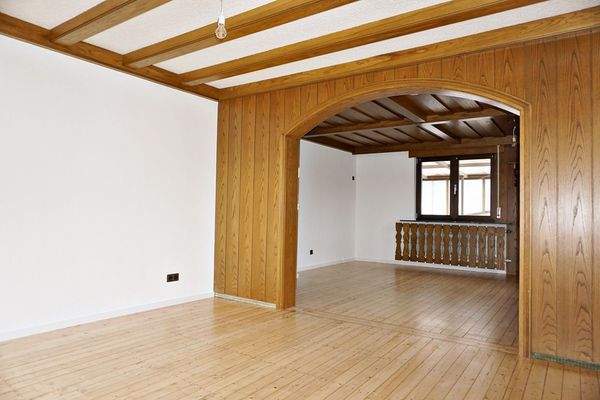 ... weitere Ansicht Wohn-/Essbereich OG