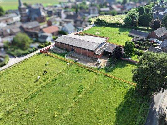 Südwestliche Luftbildansicht