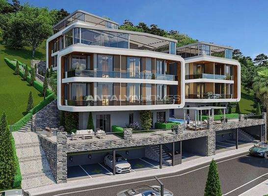 Spacious Sea View Flats with Smart Systems in Alanya