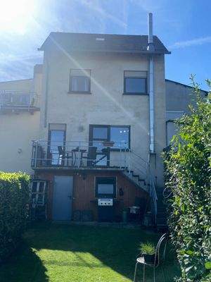 Garten Blickrichtung Haus