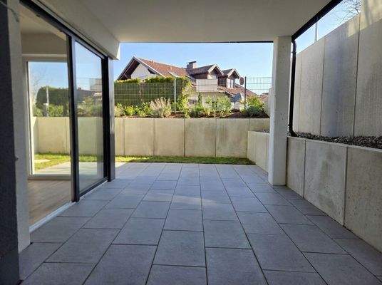 Überdachte Terrasse