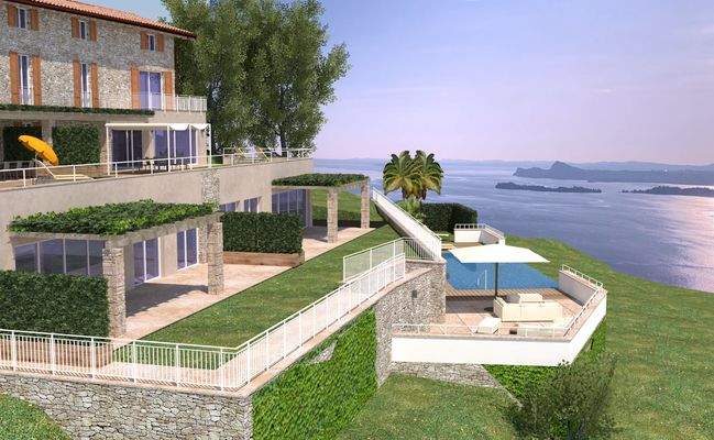 Rustico-DHH mit einzigartigem Seeblick