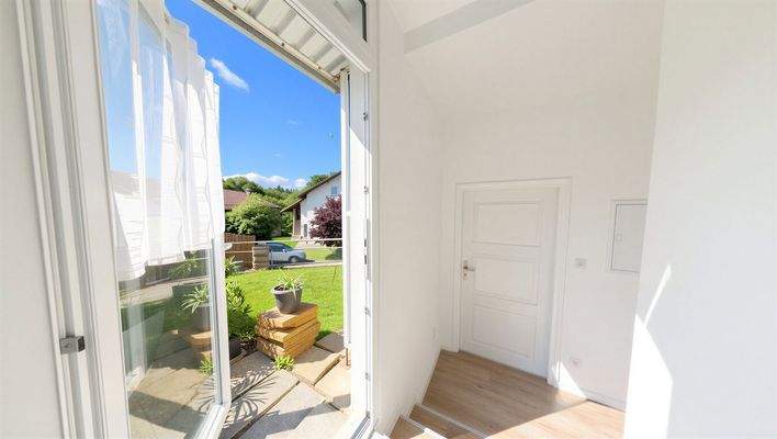 Ausgang zur Terrasse/Garten 