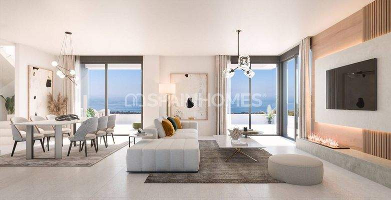 Well Located Contemporary Apartments with Sea View in Marbella