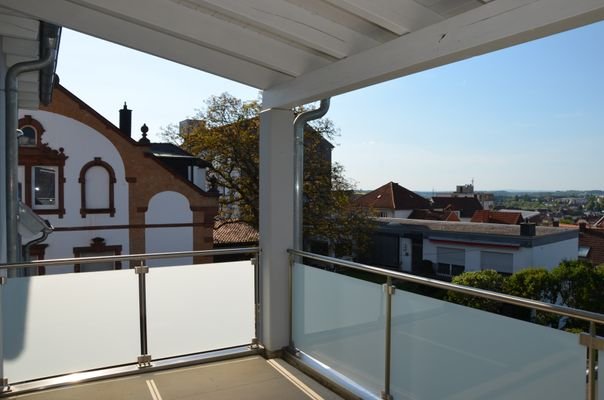 Nach der Arbeit auf der Loggia