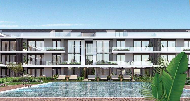 New Apartments with Shared Pool near the Beach in Kuşadası