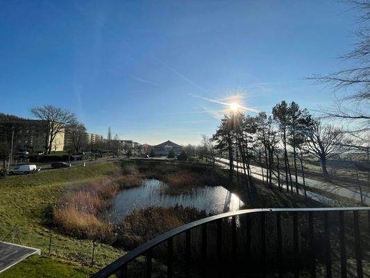 Beispiel Balkon- Seitenausblick