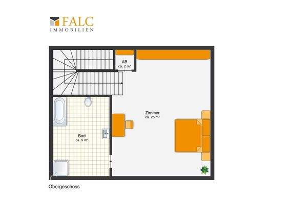 Grundriss Obergeschoss