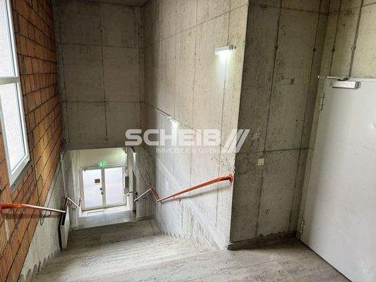 Treppenhaus 24/7 Zugang