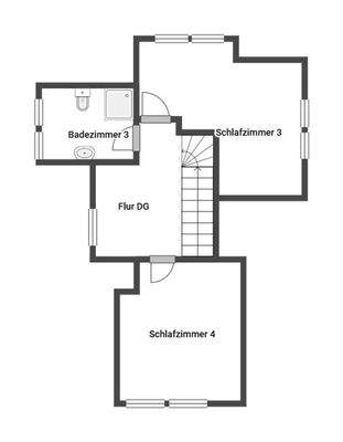 Grundriss Skizze 2.OG