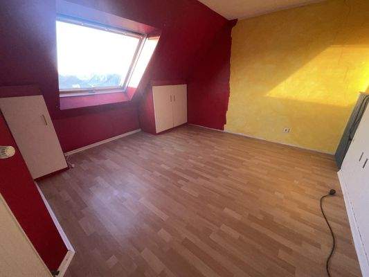 Schlafzimmer Spitzboden