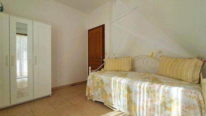 Kreta, Vamos: Einstöckige Villa mit zwei Schlafzimmern, Gemeinschaftspool und privatem Garten