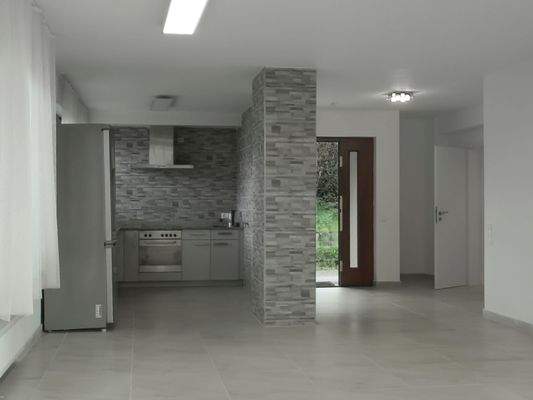 Wohnzimmer / Küche / Hauseingang