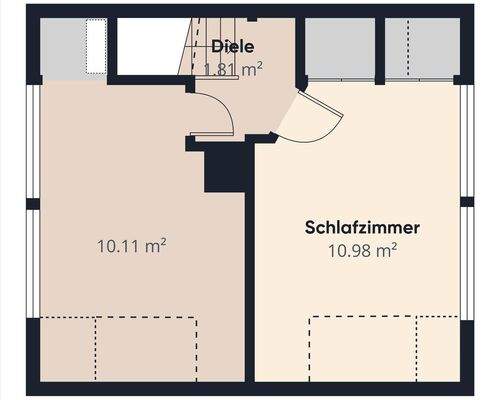S&P | Grundriss Obergeschoss