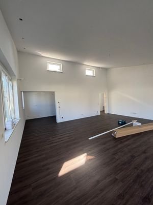Wohnzimmer, Blick auf Küche