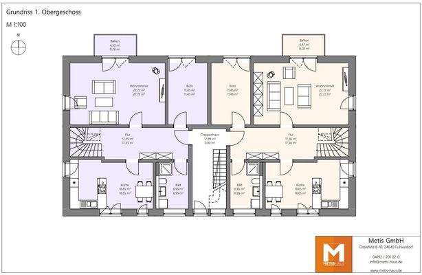 Grundriss gesamtes OG