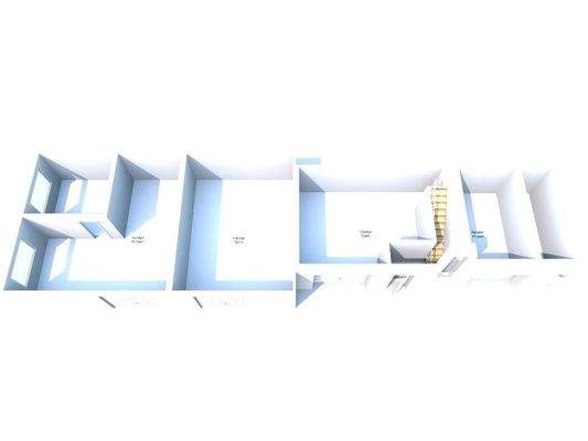 3D-Ansicht Erdgeschoss Nebengebäude