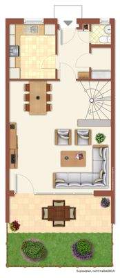 Grundriss Beispiel EG